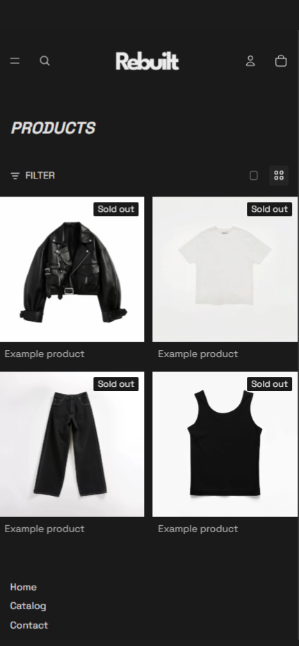 Rebuilt Mobile Product